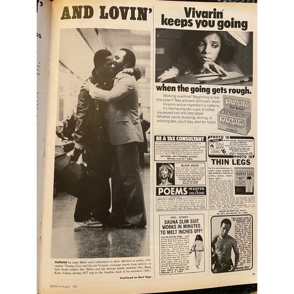 Ebony Magazine, August 1981 Special Issue "Black Love Jermain and Hazel Jackson - Picture 5 of 16